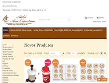 Tablet Screenshot of anacosentino.com.br